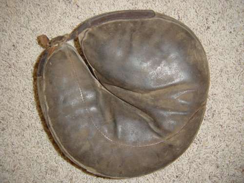 Early 1900's Hook & Eye Crescent Mitt Front